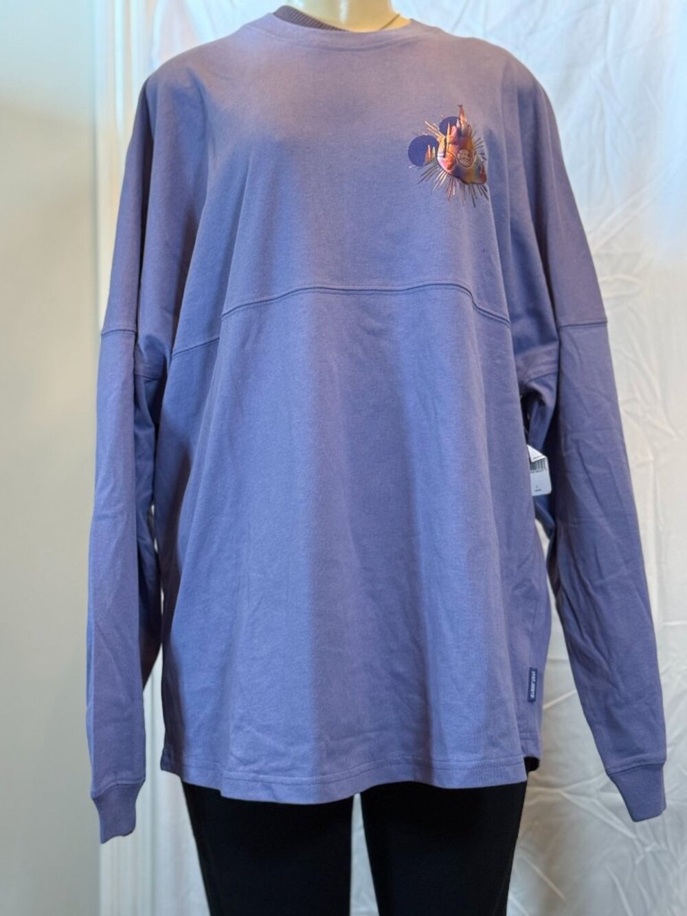 Disney World 50th Anniversary Limited Purple Spirit Jersey New With Tags! Size L